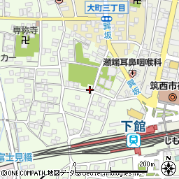 茨城県筑西市乙659-1周辺の地図
