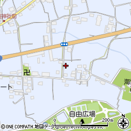 郷原簡易郵便局周辺の地図
