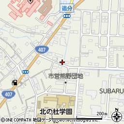 群馬県太田市熊野町35-1周辺の地図