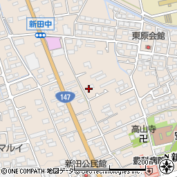 長野県安曇野市豊科新田5866周辺の地図