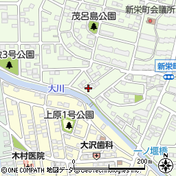 群馬県伊勢崎市新栄町3842周辺の地図