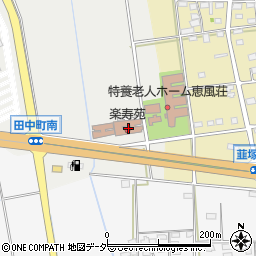 楽寿苑周辺の地図