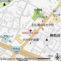 栃木県小山市神鳥谷681周辺の地図