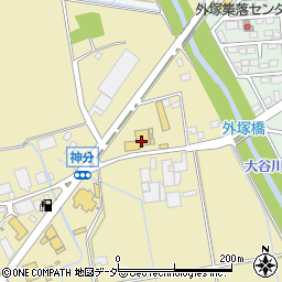 茨城トヨタ自動車　下館店周辺の地図