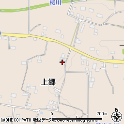 茨城県笠間市上郷1878周辺の地図