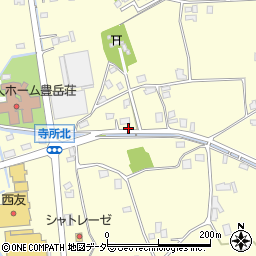 長野県安曇野市豊科南穂高寺所842周辺の地図