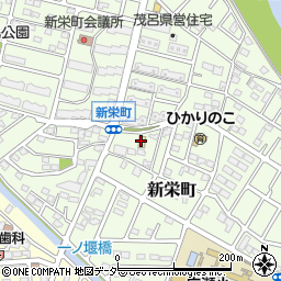 ローソン伊勢崎新栄町店周辺の地図