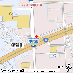 石川県加賀市保賀町（ク）周辺の地図