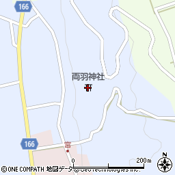 両羽神社周辺の地図