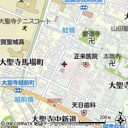 石川県加賀市大聖寺中町24周辺の地図