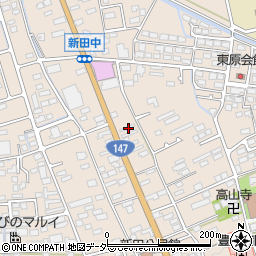 長野県安曇野市豊科5874周辺の地図