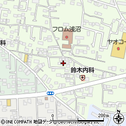 栃木県佐野市浅沼町64周辺の地図