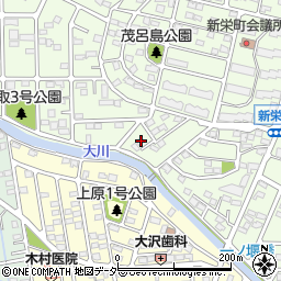 群馬県伊勢崎市新栄町3842-5周辺の地図