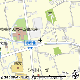 長野県安曇野市豊科南穂高832周辺の地図