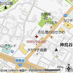 栃木県小山市神鳥谷681-9周辺の地図