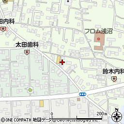 栃木県佐野市浅沼町72周辺の地図