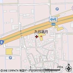 石川県加賀市中代町ル周辺の地図