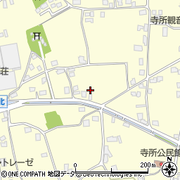 長野県安曇野市豊科南穂高寺所876周辺の地図