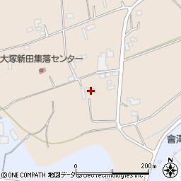 茨城県桜川市真壁町大塚新田176周辺の地図