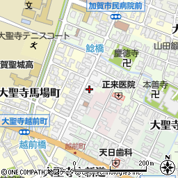石川県加賀市大聖寺中町20周辺の地図