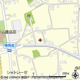 長野県安曇野市豊科南穂高844周辺の地図