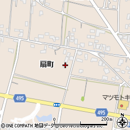 長野県安曇野市堀金烏川5204周辺の地図