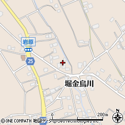 長野県安曇野市堀金烏川岩原817周辺の地図