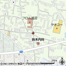 栃木県佐野市浅沼町108周辺の地図