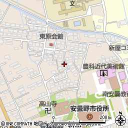 長野県安曇野市豊科新田5606周辺の地図