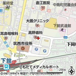 明秀学園　日立高等学校通信制課程・下館キャンパス周辺の地図