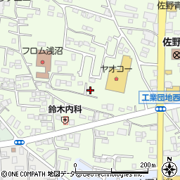 栃木県佐野市浅沼町126周辺の地図