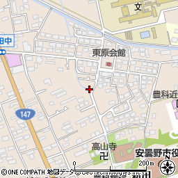 長野県安曇野市豊科新田5602-1周辺の地図