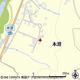 石川県白山市木滑ヘ10周辺の地図