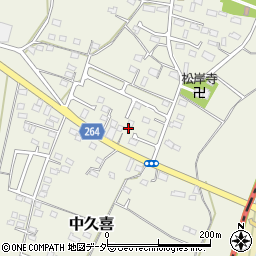 栃木県小山市中久喜303-6周辺の地図