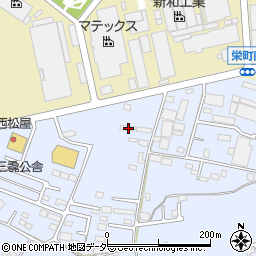 栃木県佐野市高萩町654周辺の地図