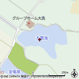 大貫池周辺の地図