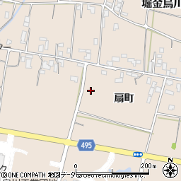 長野県安曇野市堀金烏川5225-2周辺の地図