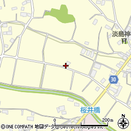 茨城県笠間市土師990周辺の地図