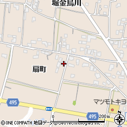 長野県安曇野市堀金烏川5207周辺の地図
