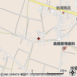 長野県安曇野市堀金烏川岩原1693周辺の地図