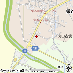 石川県加賀市栄谷町ワ周辺の地図