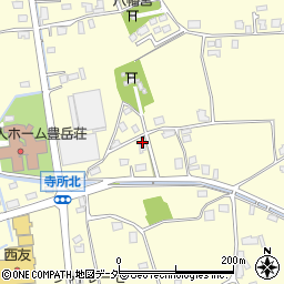 長野県安曇野市豊科南穂高寺所841周辺の地図