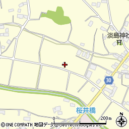 茨城県笠間市土師990-1周辺の地図