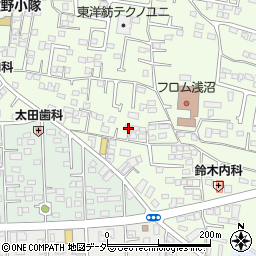 栃木県佐野市浅沼町97周辺の地図