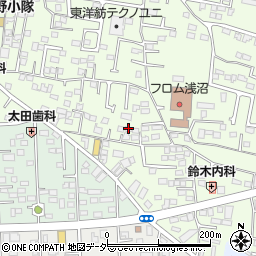 栃木県佐野市浅沼町96周辺の地図
