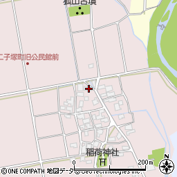 石川県加賀市二子塚町ロ周辺の地図