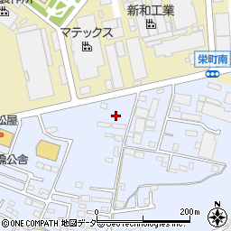 栃木県佐野市高萩町653周辺の地図