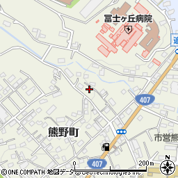 〒373-0025 群馬県太田市熊野町の地図