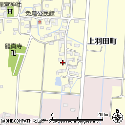 栃木県佐野市免鳥町616周辺の地図