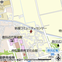 長野県安曇野市豊科南穂高3076周辺の地図